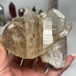 Natural Quartz Crystal Cluster
